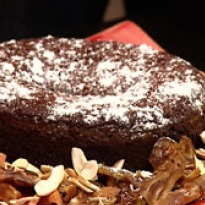 Eggless Date Cake