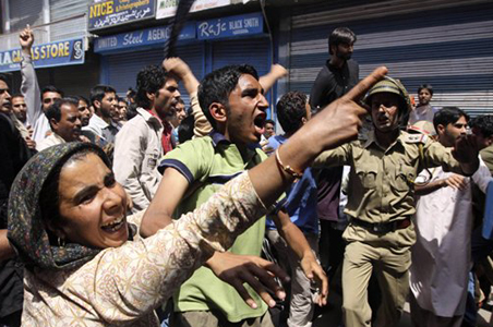 Protests In Kashmir