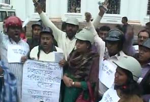 Congress' way of dealing with clashes in Bengal Assembly: Lawmakers wear helmets