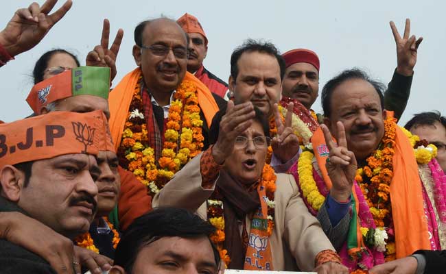 First Class With Gold Medal, Says Kiran Bedi After Filing Nomination