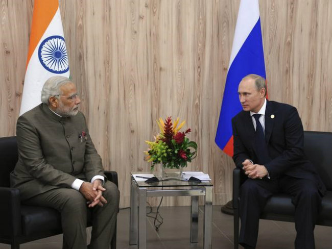 As President Putin Arrives for 22-Hour Visit, PM Narendra Modi.