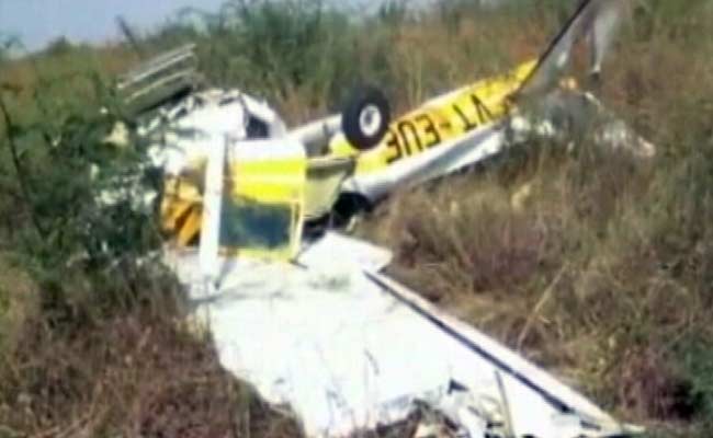 Aircraft at Indore Flying Club Crashes, Two On Board Injured