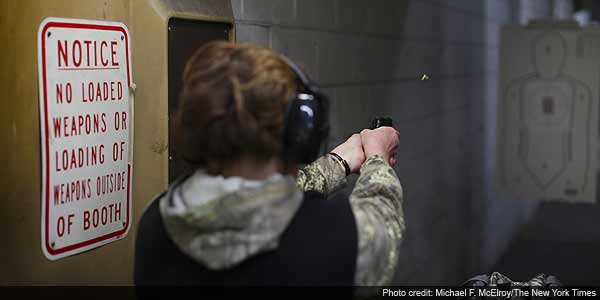 Rising voice of gun ownership is female