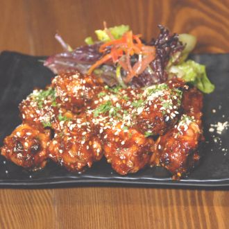Old Monk Sticky Chicken Wings