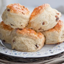 Bacon and Herb Scones