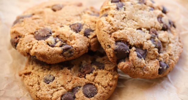 Chocolate Chip and Almond Cookies