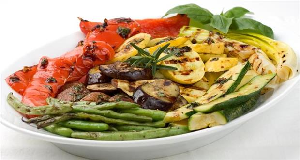 Grilled Vegetable Capachio
