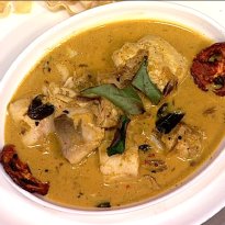 Meen Curry with Ghee Bhaat