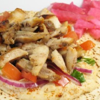 Low Fat Chicken Shawarma