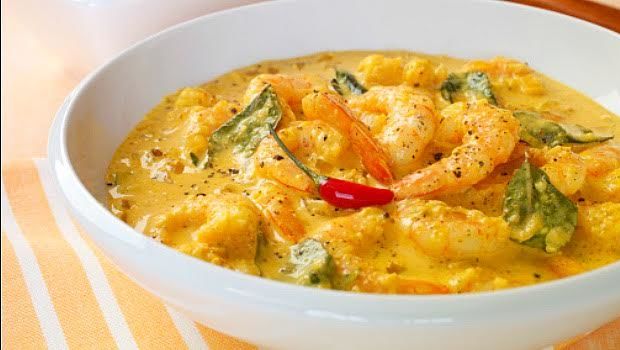 Malai Prawn Curry
