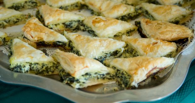 Spinach Filo Pastry Recipe by Chef Aharoni - NDTV Food