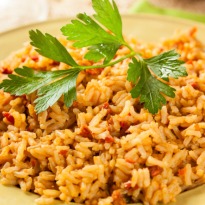 Tomato Basil Pilaf