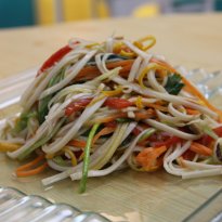 Udon Noodles Salad