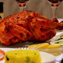 Tandoori Chicken prepared in Microwave – My Food World