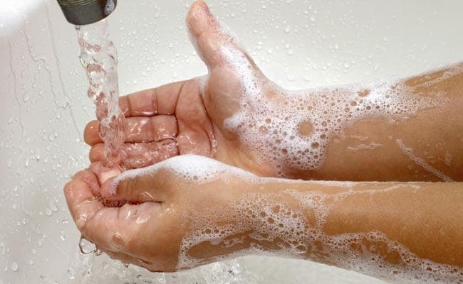 You should wash your hands regularly throughout the day to avoid infections