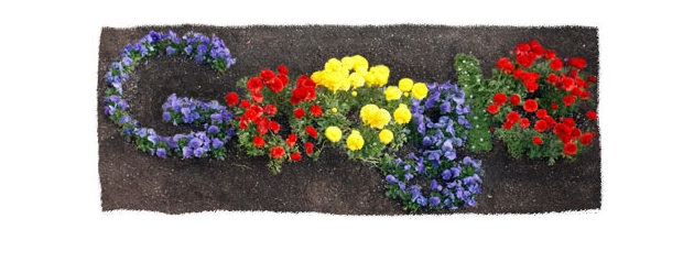 Earth Day Google doodle