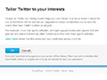 Twitter offers personalised suggestions for users to follow